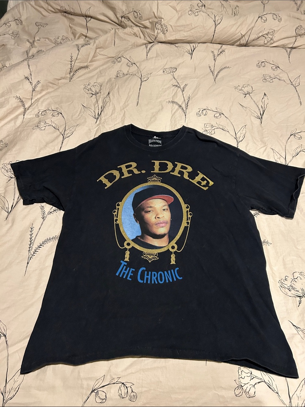 Dr. Dre 'The Chronic' Black Graphic Tee